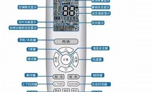 格力空调遥控器功能图 图标_格力空调遥控器功能图 图标大全