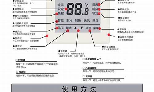 开利中央空调说明书_开利中央空调说明书图解